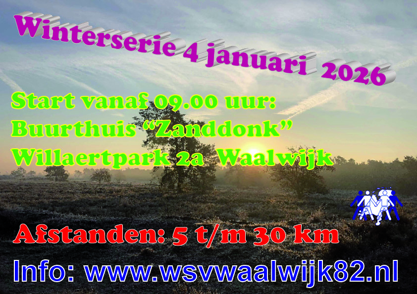 Winterserie tochten 25/26 – Januari