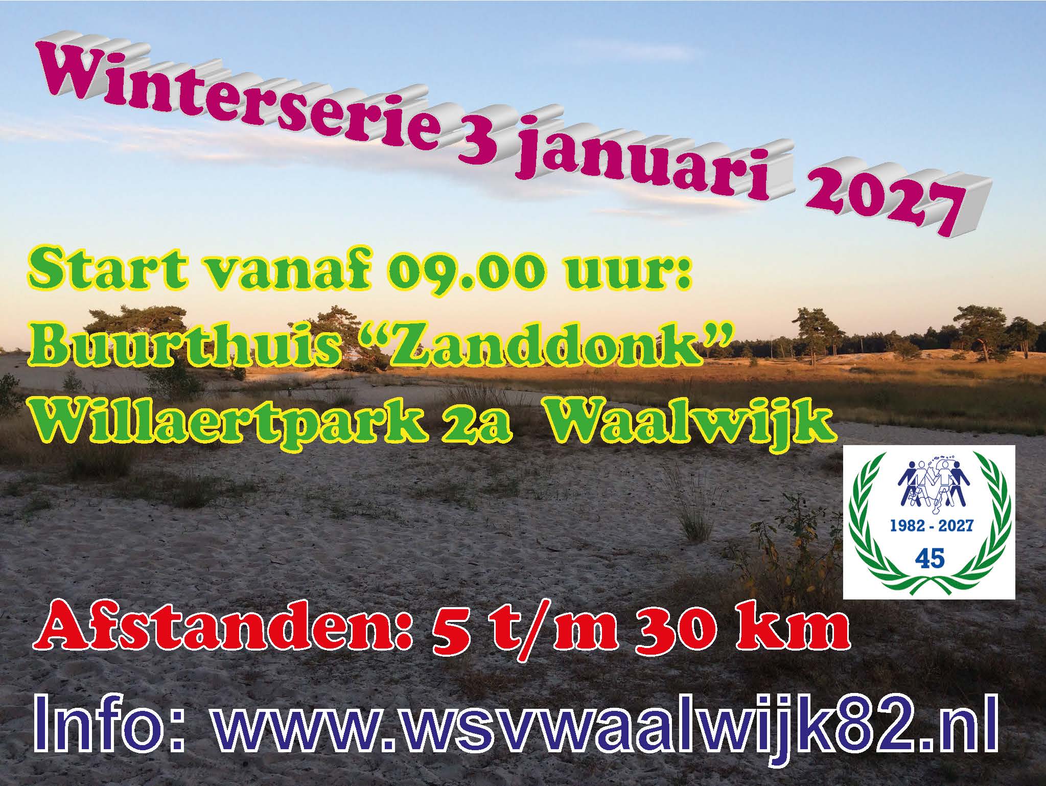 Winterserie tocht 26/27 – Januari