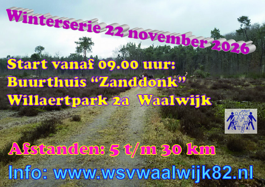 Winterserie tochten 26/27 – November